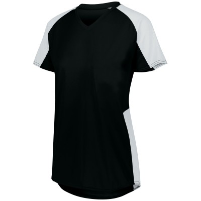 Augusta Sportswear 1523 BLACK/WHITE