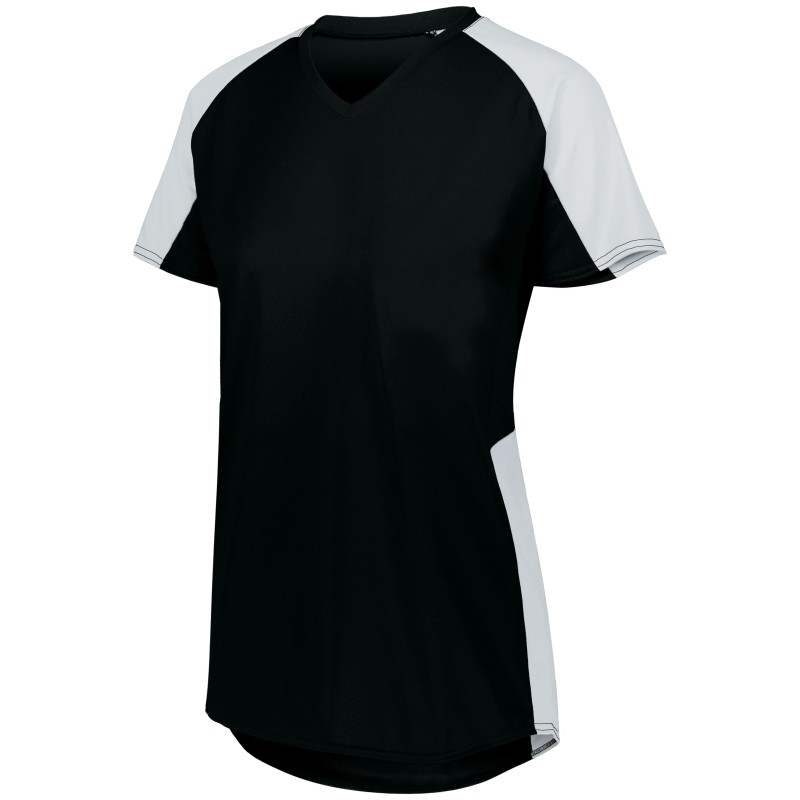 Augusta Sportswear 1523 BLACK/WHITE