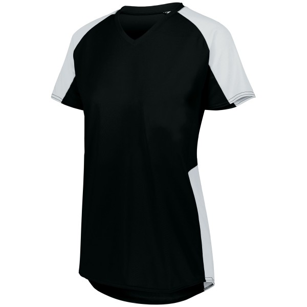 1523 Augusta Sportswear BLACK/WHITE