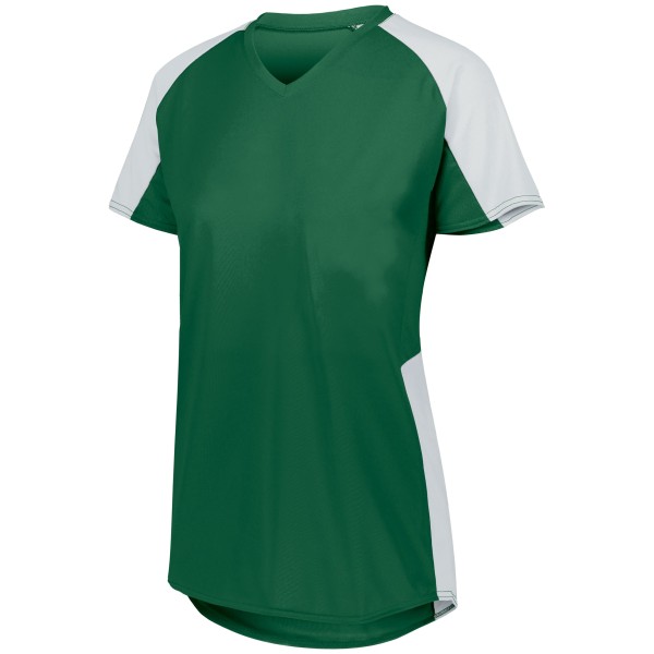 1523 Augusta Sportswear DARK GREEN/WHITE