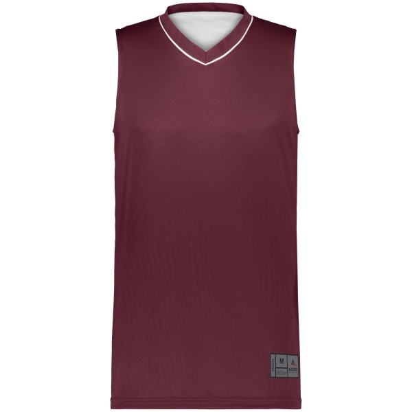 153 Augusta Sportswear MAROON/WHITE