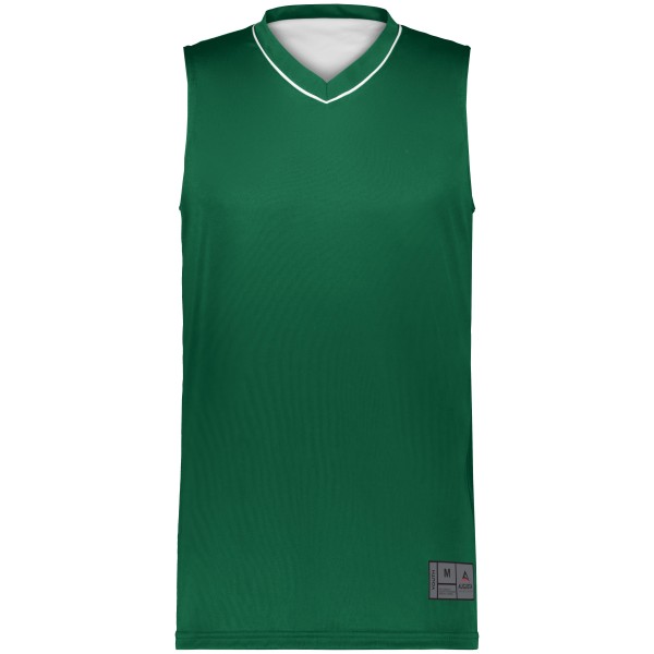 153 Augusta Sportswear DARK GREEN/WHITE