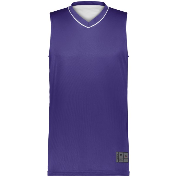 153 Augusta Sportswear PURPLE/WHITE