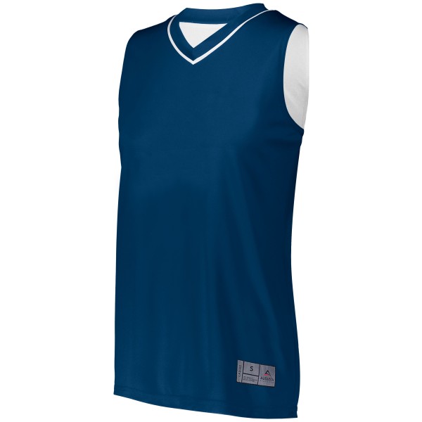 154 Augusta Sportswear NAVY/WHITE