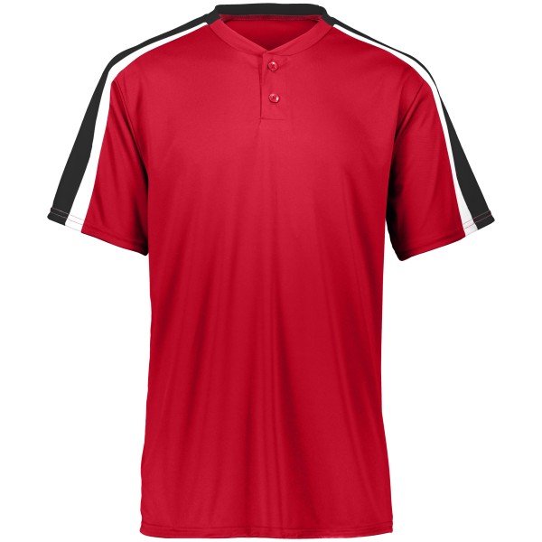 1558 Augusta Sportswear RED/BLACK/WHITE