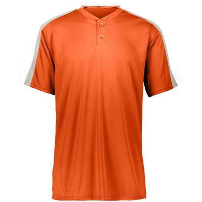Augusta Sportswear 1558 ORANGE/WHITE/SILVER GREY