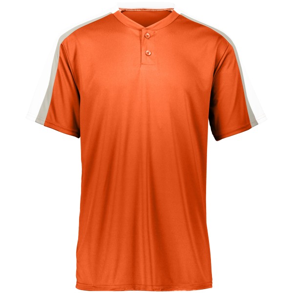 1558 Augusta Sportswear ORANGE/WHITE/SILVER GREY