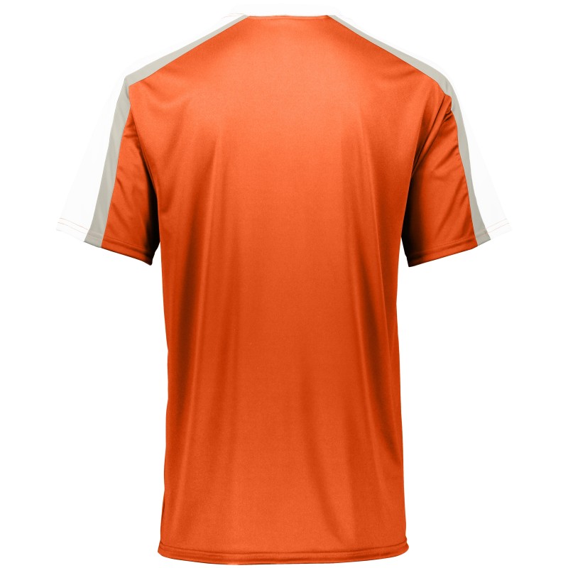 Augusta Sportswear 1558 ORANGE/WHITE/SILVER GREY