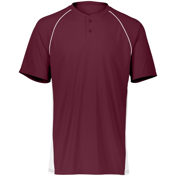 1560 Augusta Sportswear MAROON/WHITE