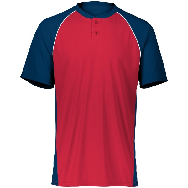 1560 Augusta Sportswear Navy/Red/White