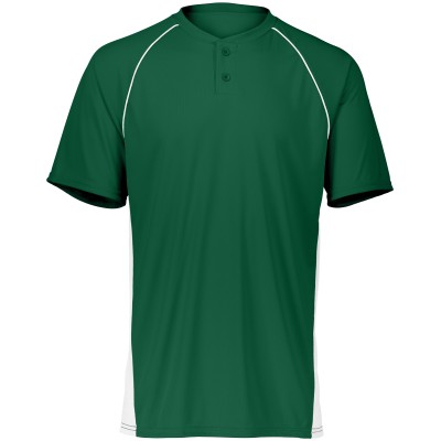 Augusta Sportswear 1561 DARK GREEN/WHITE