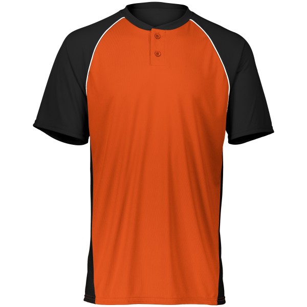 1561 Augusta Sportswear BLACK/ORANGE/WHITE