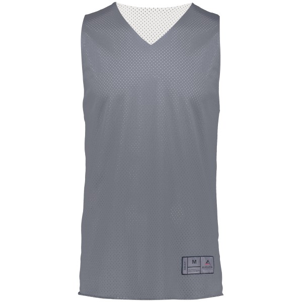 161 Augusta Sportswear GRAPHITE/WHITE