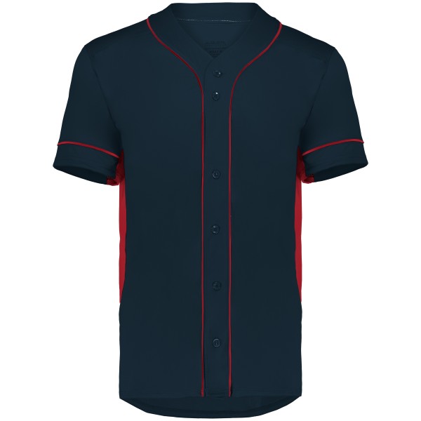 1661 Augusta Sportswear Navy/Red
