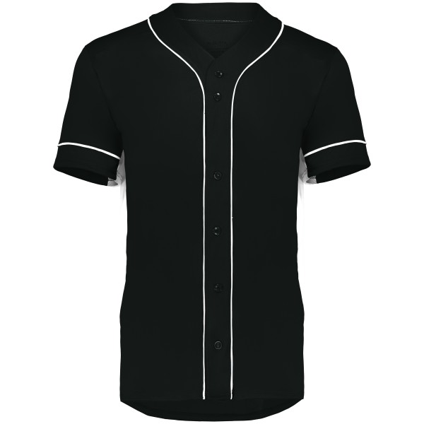 1661 Augusta Sportswear BLACK/WHITE