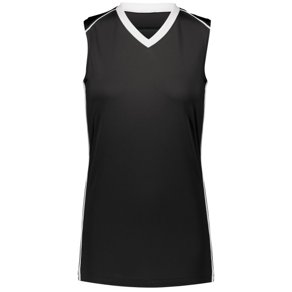 1687 Augusta Sportswear BLACK/WHITE