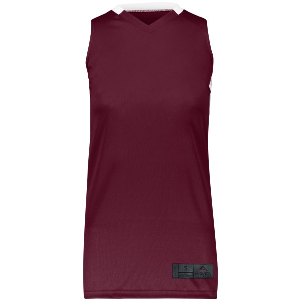 1732 Augusta Sportswear MAROON/WHITE