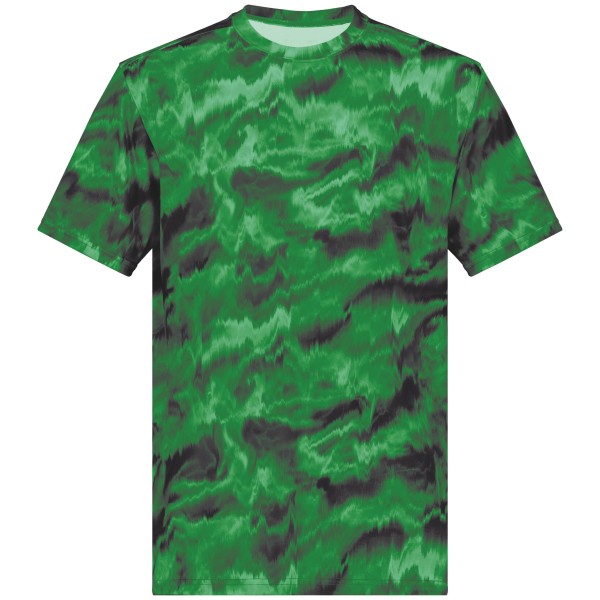 222696 Holloway DARK GREEN SHOCKWAVE PRINT
