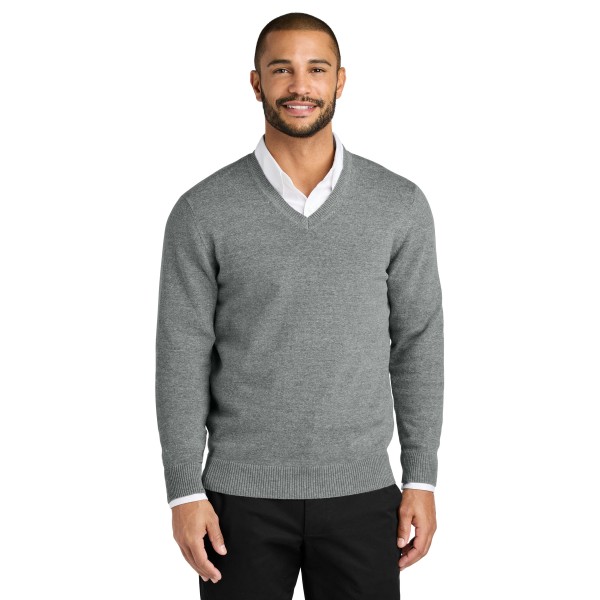 SW2850 Port Authority Medium Heather Grey