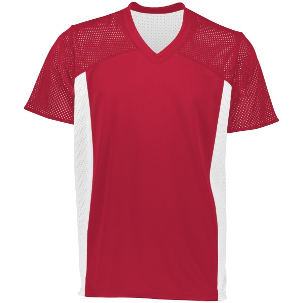 264 Augusta Sportswear SCARLET/WHITE