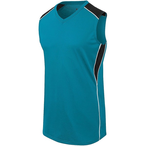 312162 Augusta Sportswear TEAL/BLACK/WHITE