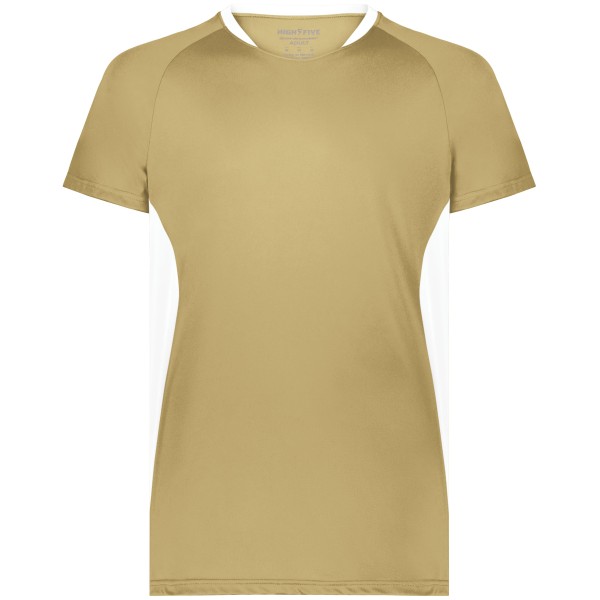 322241 Augusta Sportswear VEGAS GOLD/WHITE