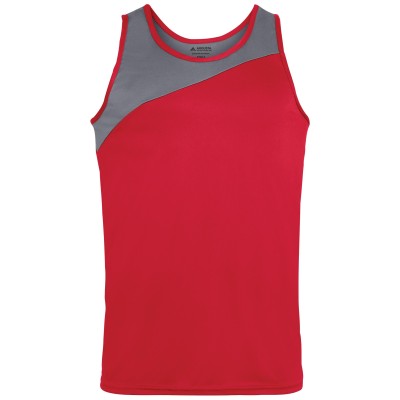 Augusta Sportswear 352 RED/GRAPHITE
