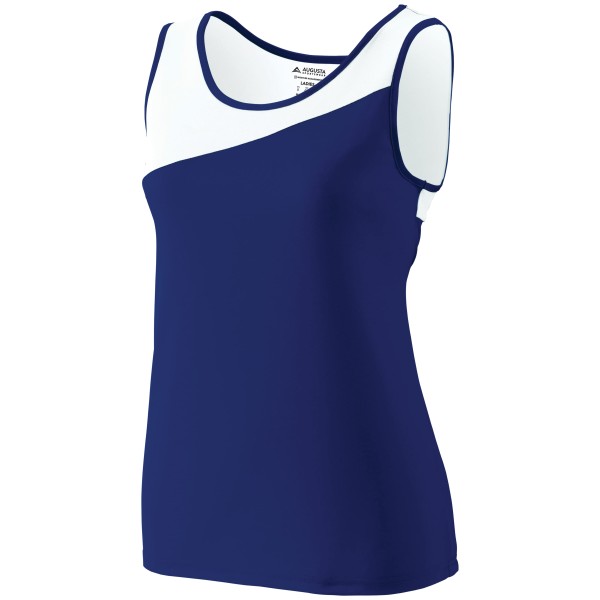 354 Augusta Sportswear NAVY/WHITE