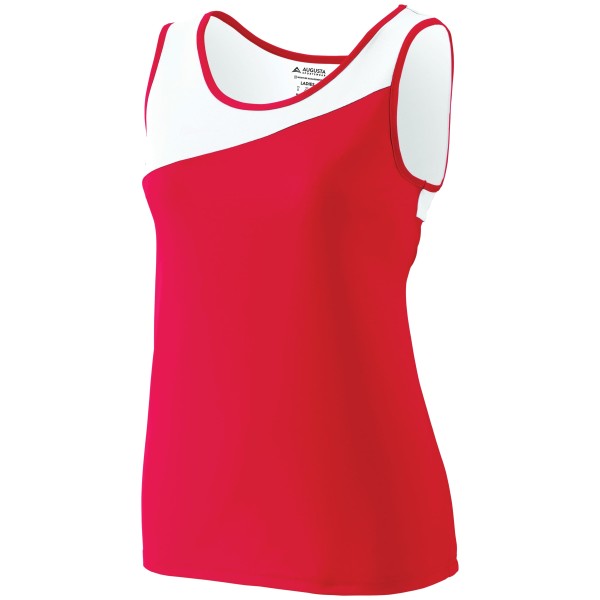 354 Augusta Sportswear RED/WHITE
