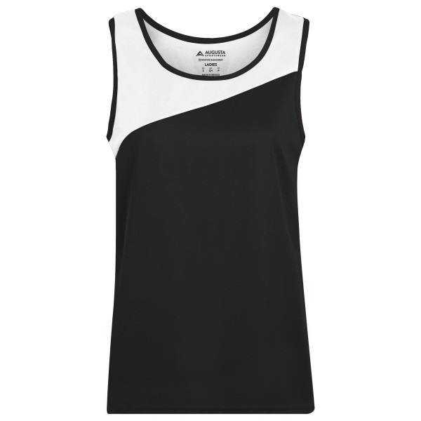 354 Augusta Sportswear BLACK/WHITE