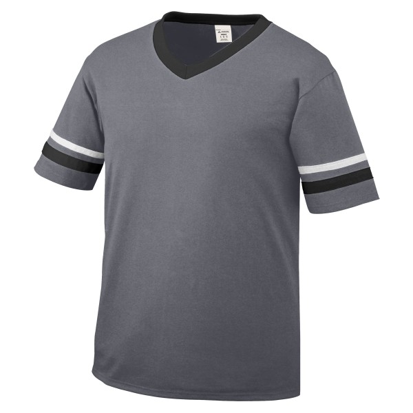 360 Augusta Sportswear GRAPHITE/BLACK/WHITE