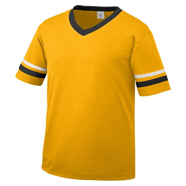 360 Augusta Sportswear GOLD/BLACK/WHITE