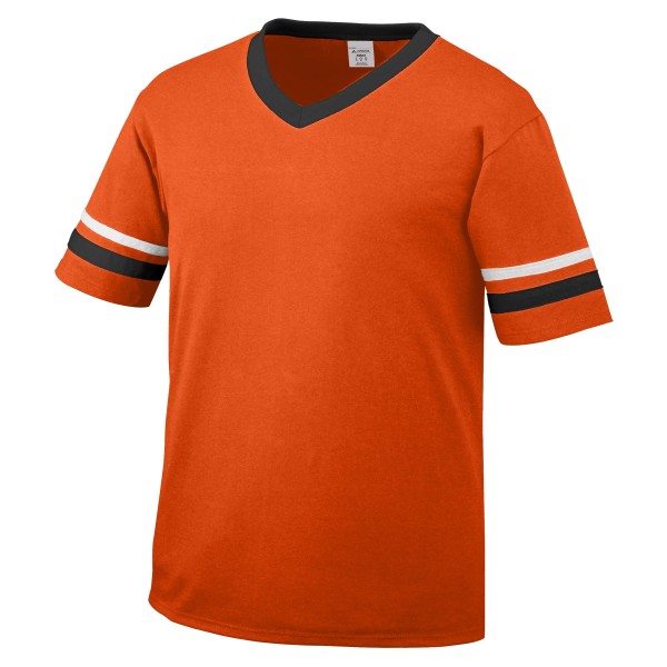360 Augusta Sportswear Orange/Black/White