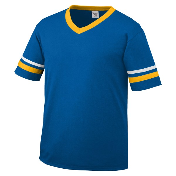 360 Augusta Sportswear ROYAL/GOLD/WHITE