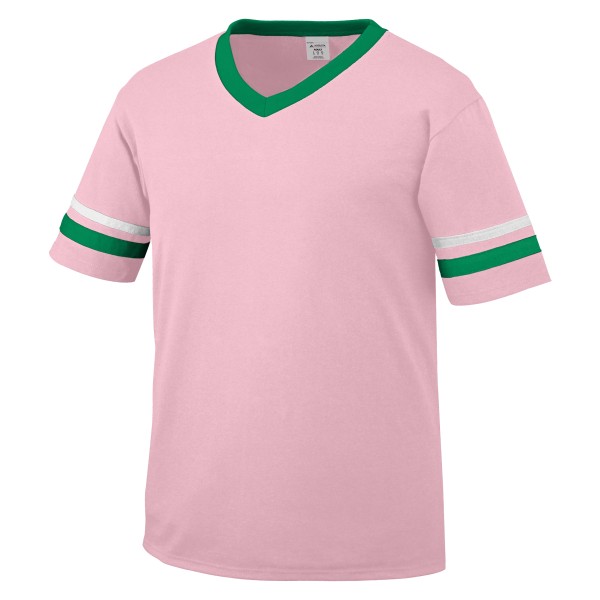 360 Augusta Sportswear LIGHT PINK/KELLY/WHITE