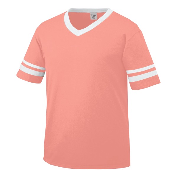 360 Augusta Sportswear CORAL/WHITE
