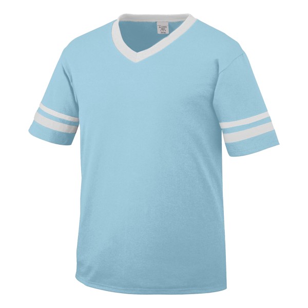 360 Augusta Sportswear AQUA/WHITE