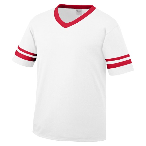 361 Augusta Sportswear WHITE/RED