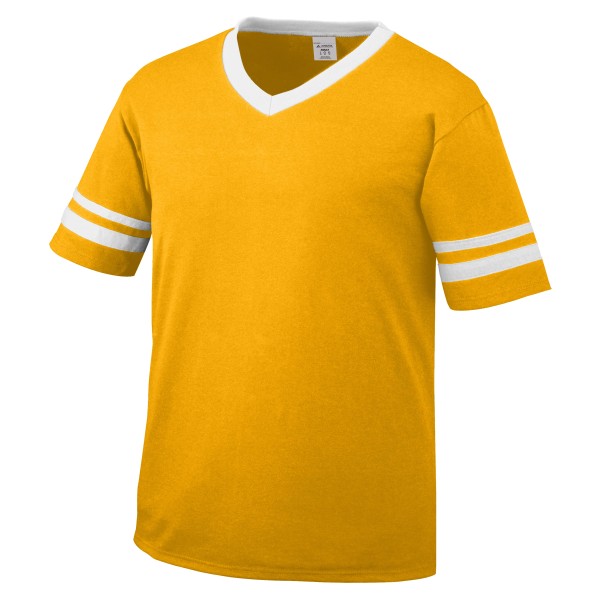 361 Augusta Sportswear GOLD/WHITE