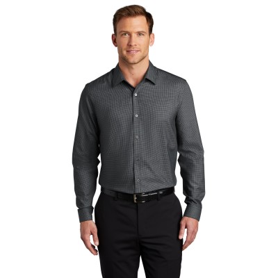 Port Authority W645 Black/ Grey Steel