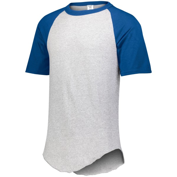 424 Augusta Sportswear ATHLETIC HEATHER/ROYAL