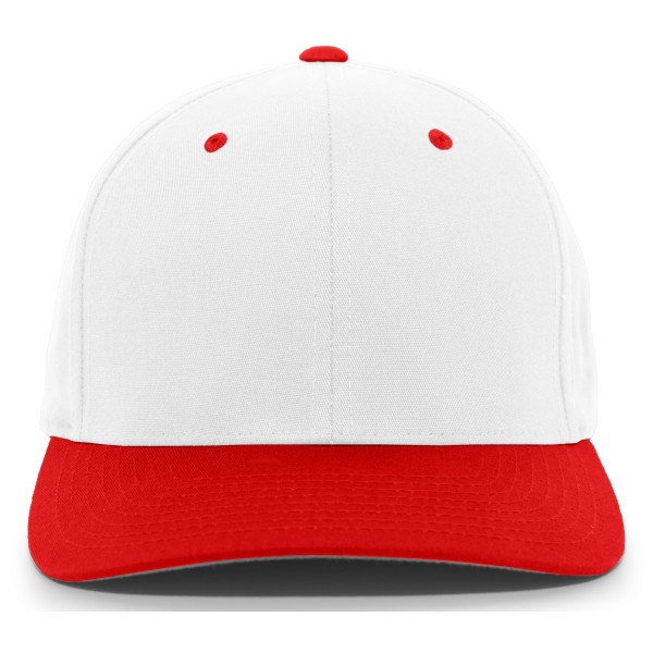 430C Pacific Headwear WHITE/RED