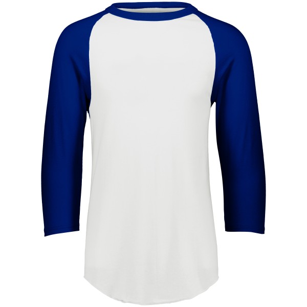 4420 Augusta Sportswear WHITE/NAVY
