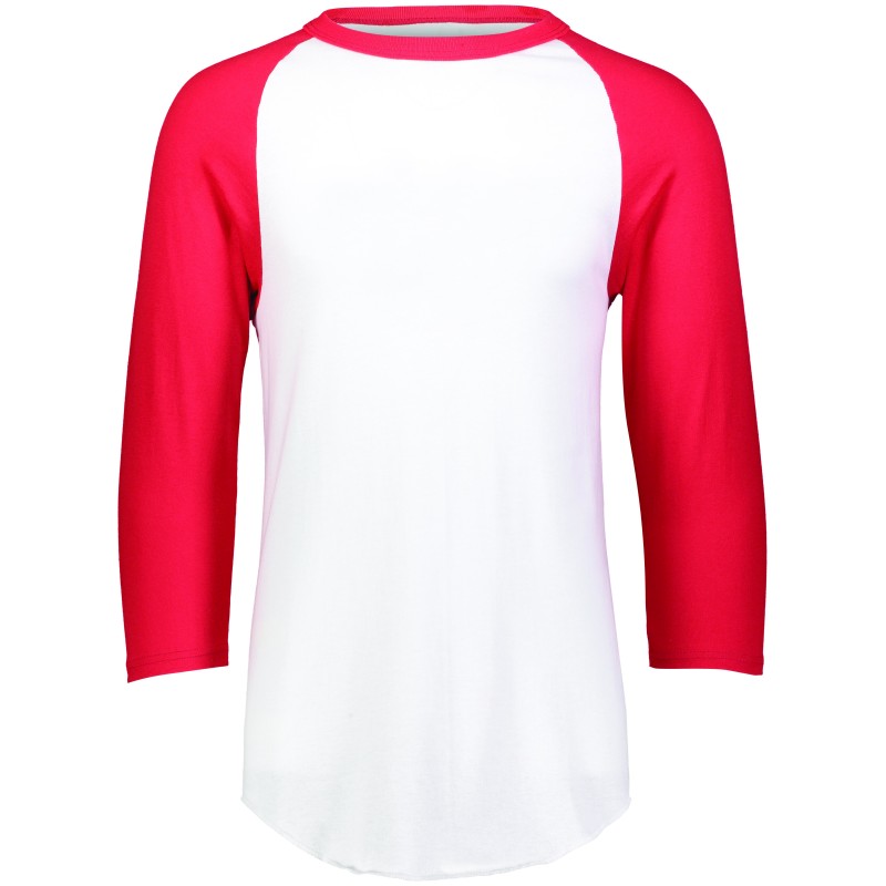 Augusta Sportswear 4420 WHITE/RED