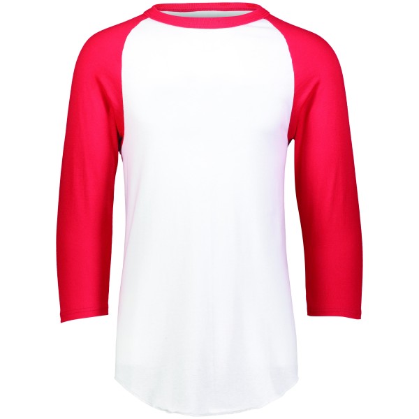 4420 Augusta Sportswear WHITE/RED