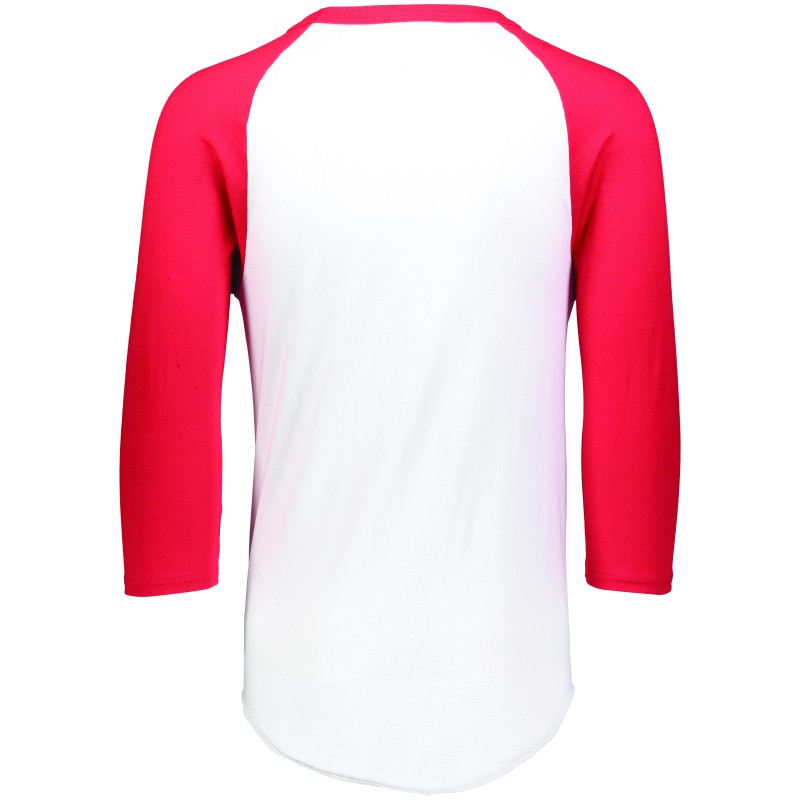 Augusta Sportswear 4420 WHITE/RED