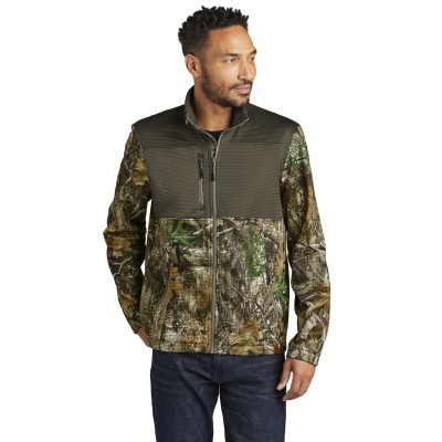 Russell Outdoors RU601 Realtree Atlas Colorblock Soft Shell