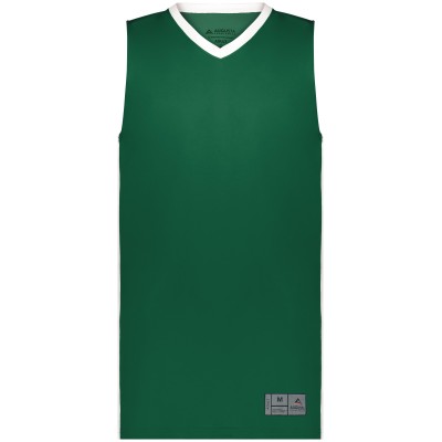 Augusta Sportswear 6886 DARK GREEN/WHITE