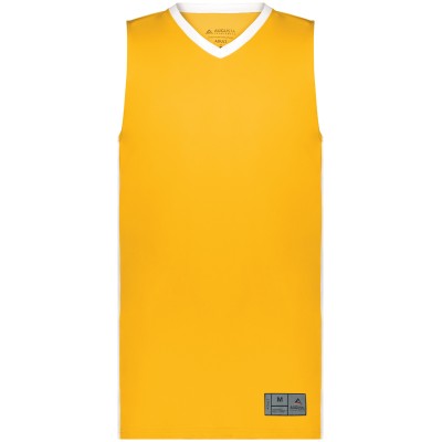 Augusta Sportswear 6887 GOLD/WHITE