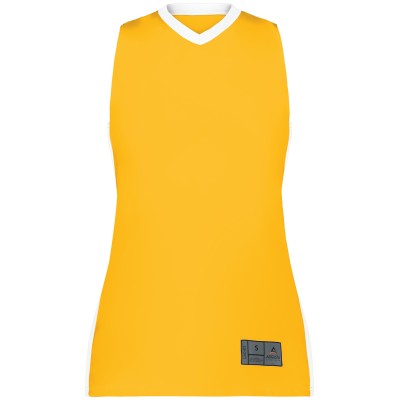 Augusta Sportswear 6888 GOLD/WHITE